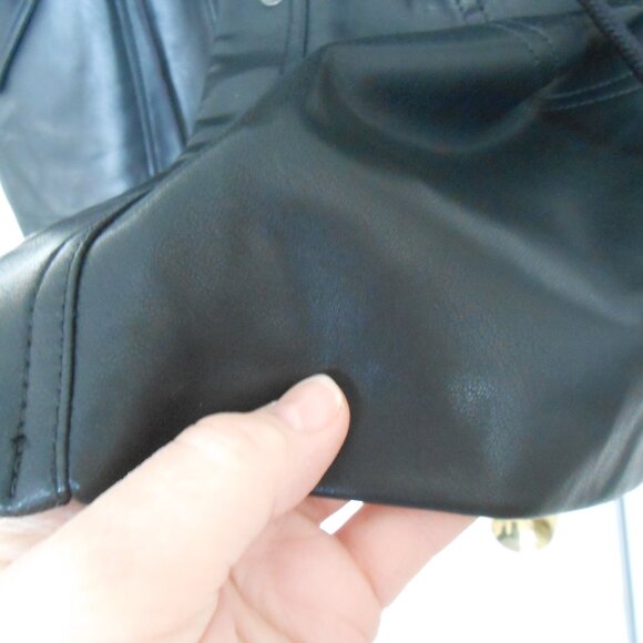 Kobi Halperin Faux Leather Jasmine Coat NWT - Picture 11 of 12